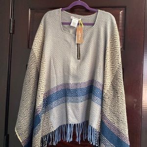 BCBGeneration Acrylic Multi color shawl NWT